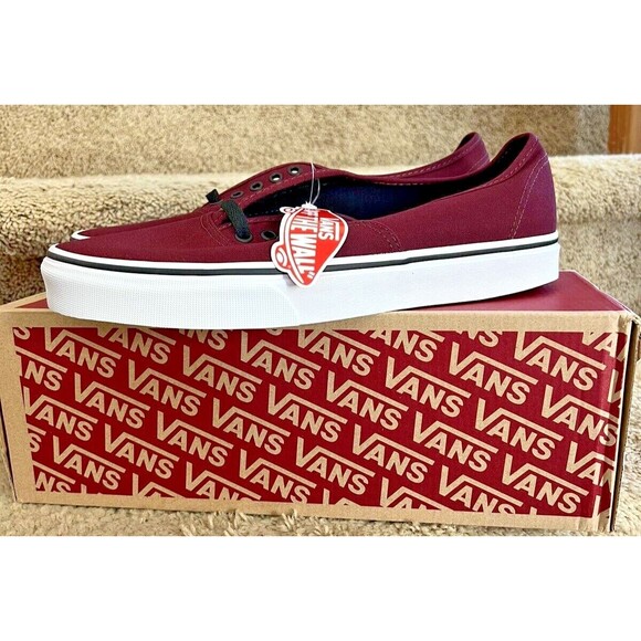 NEW Vans Men\'s Classic Sneakers Canvas Shoes 6.5   in Box Lace up main image 4